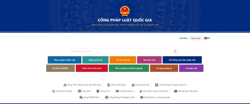Ngay sau khi Chính phủ ban hành 28 Nghị định liên quan đến công tác phân quyền, phân cấp, AI pháp luật trên Cổng pháp luật quốc gia đã lập tức được huấn luyện để có thể trả lời các câu hỏi