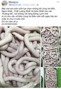 Lòng se điếu giá rẻ rao bán đầy 'chợ mạng'